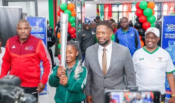 Region 5 Youth Games Torch Passes Through Zambia