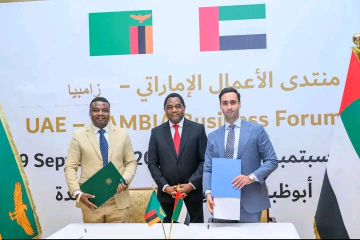 Zambia, UAE Strengthen Economic Cooperation as USD 2.14 Billion MoUs Get Signed